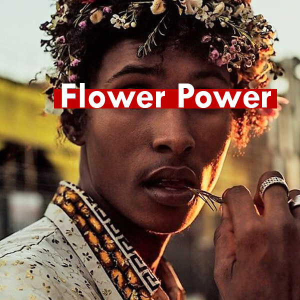 collezione tshirt floreali flower power uomo
