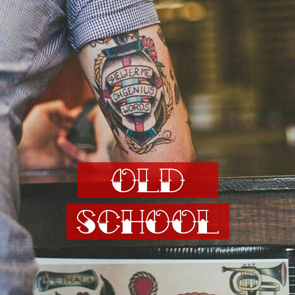 collezione tshirt tatuaggi uomo old school